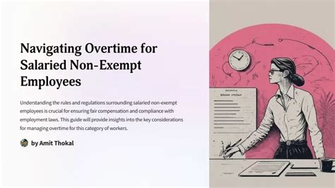 Ppt Navigating Overtime For Salaried Non Exempt Employees Powerpoint