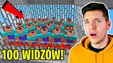 UwiĘziŁem 100 WidzÓw W PuŁacpe Z LawĄ Na Moim Serverze Skyblock