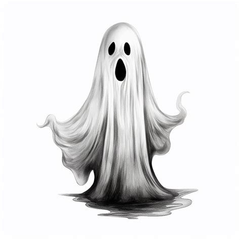 Premium AI Image Horror Ghost Characters Eerie Ethereal Forms