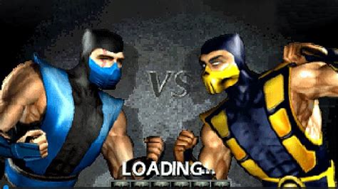 Mortal Kombat 4 Sub Zero Vs Scorpion Youtube