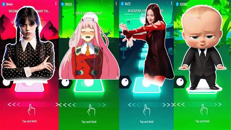 Wednesday Addams Bloody Mary Vs Blackpink Jisoo Flower Anime Vs Toca