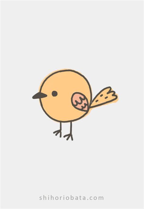 25 Easy And Cute Bird Drawing Ideas