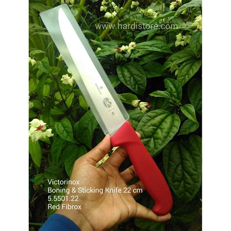 Jual Pisau Sembelih Victorinox Butcher Knife 22 Cm 5 5501 22 Red