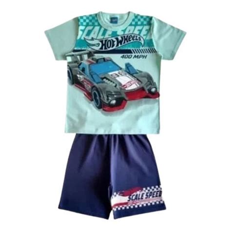 Conjunto Infantil Hot Wheels Masculino em Promoção na Americanas