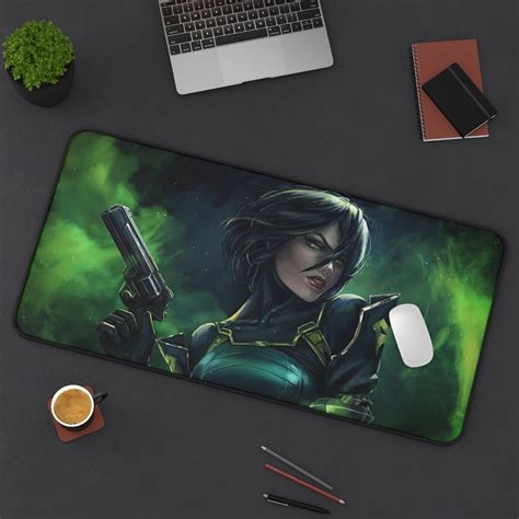 Valorant Viper Desk Mat Valorant Mouse Pad Waifu Mouse Pad Etsy India