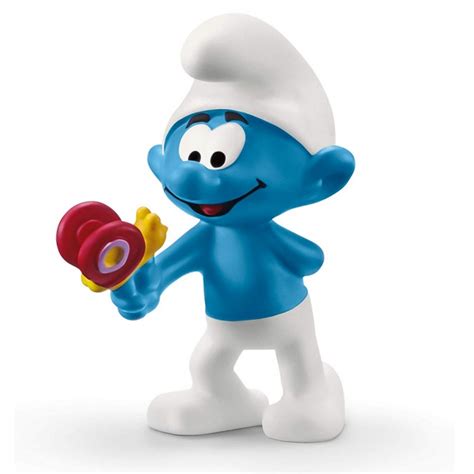 The Smurfs Schleich® Figure Smurf With Butterfly 20818