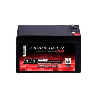 Bateria Selada Para Alarmes E No Breaks Ah Volts Unipower