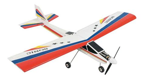 Aeromodelo Sonic Asa Alta 25 35 Arf Eletrico Glow Ph124 Frete grátis