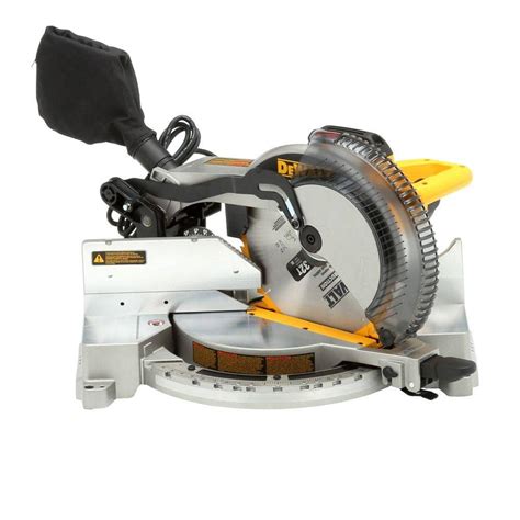 Dewalt 15 Amp 12 In Heavy Duty Single Bevel Compound Miter Saw Dw715