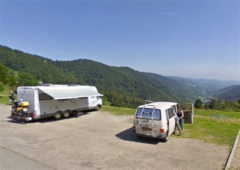 Aire De Stationnement Pour Camping Car Massif Des Vosges