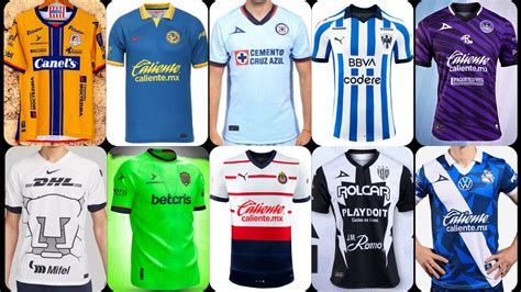 TODOS Los JERSEYS De LOCAL Y VISITANTE De Los 18 EQUIPOS De La LIGA MX