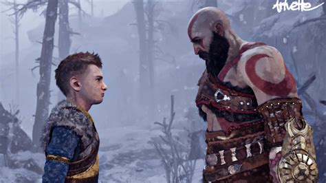 Kratos And Atreus by Artvette on DeviantArt