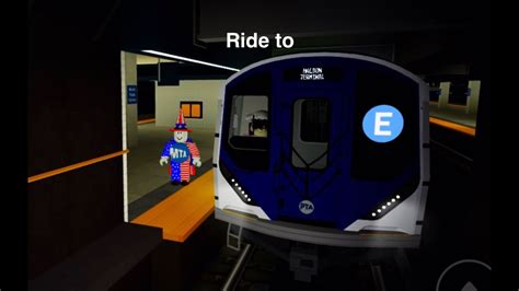 Roblox PTA 5th Ave Line R211 E Train Ride To Halson Terminal Admin