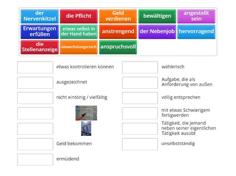 Wortschatz Match Up