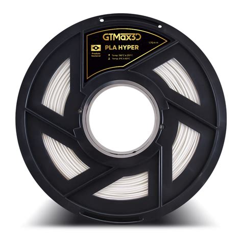 Filamento Pla Hyper Branco Mm Gtmax D Kg Gtmax D Impressoras D