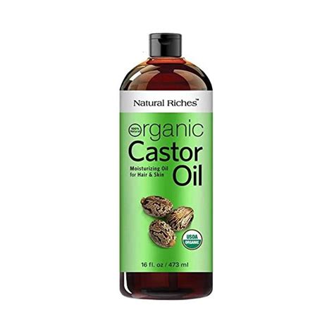 Natural Riches Cold Pressed Organic Castor Oil No Feathers Please