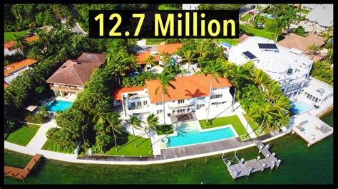 Luxury Mansions Miami Beach Fl Hibiscus Island Youtube