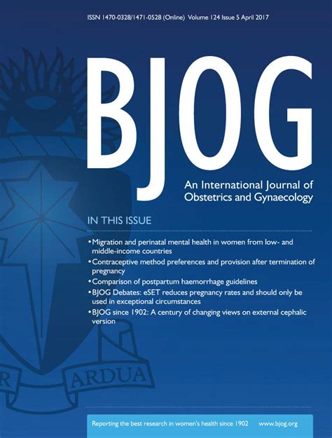 Prevention And Management Of Postpartum Haemorrhage 2017 Bjog An