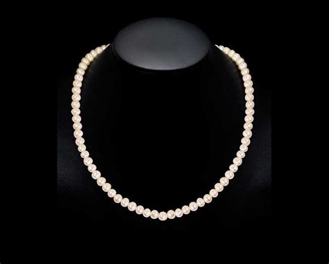 6mm Freshwater Pearl Necklace Aaa Quality Pearl And Clasp