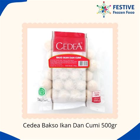 Jual Cedea Bakso Ikan Dan Cumi Gr Shopee Indonesia