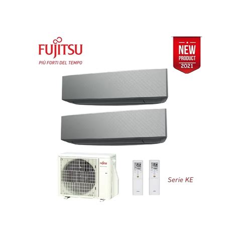 Acquista CLIMATIZZATORE CONDIZIONATORE FUJITSU DUAL SPLIT PARETE