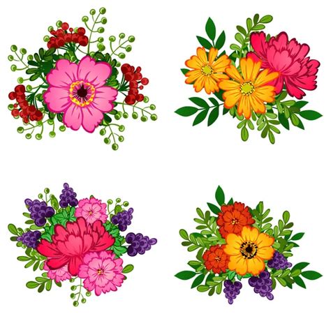 100000 Flower Bouquet Vector Images Depositphotos