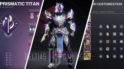 Destiny 2 Prismatic Titan PVE Build Deltia S Gaming