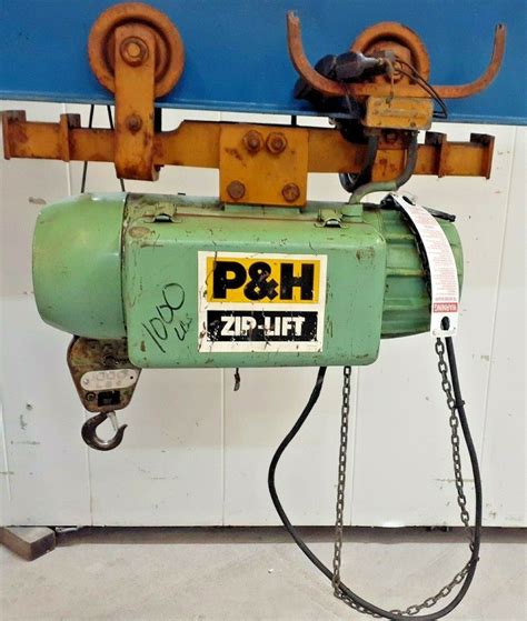 Ph Electric Hoist Lb Capacity Ph Est Lift Irontime Sales Inc