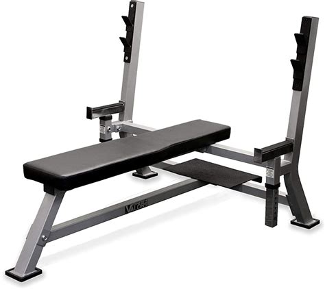 Valor Fitness Heavy Duty Weight Bench Press Station Spotter Arms