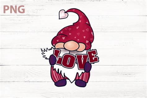 Gnomes Valentine S Day Graphic By Sereginadoch Creative Fabrica