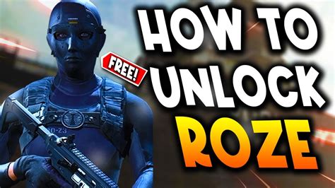 How To Unlock Roze Operator Skin In Warzone Season 5 Season 5 Operator Missions Youtube