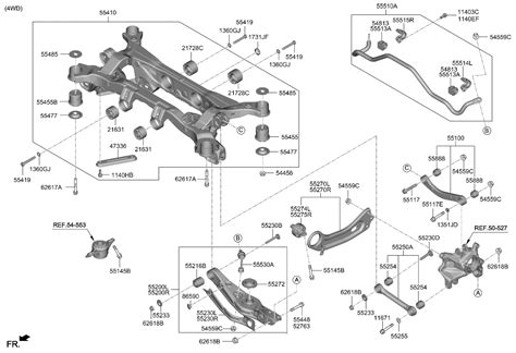 55274S1000 Genuine Kia Bush Rr Trailing Arm