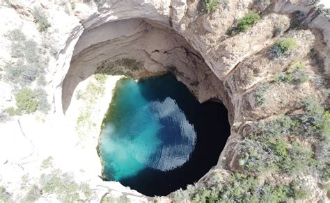 Sabías que hay un cenote en Nuevo León Conoce Pozo del Gavilán