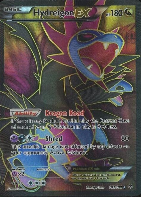 Hydreigon Ex Xy Roaring Skies Holo Full Art Price