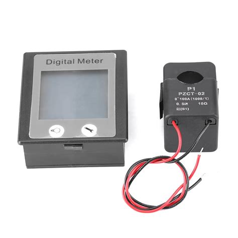 Pzem Digital Led Tester Volt Metro Monitor Peacefair Stn Pantalla