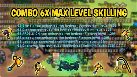 Combo 6x Max Level Skilling From Gz Members Curse Of Aros Indonesia