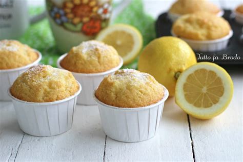 Muffin Al Limone Senza Burro Morbidi Tutto Fa Brodo In Cucina