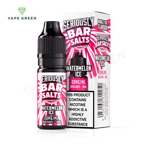 Seriously Salty Nic Salt E Liquid Free Uk Delivery Vape Green