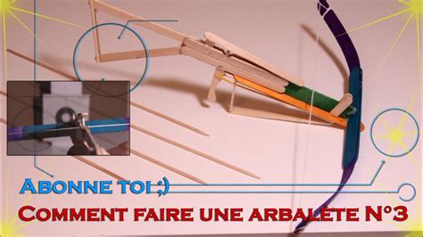 Comment faire une arbalète n4 crossbow YouTube