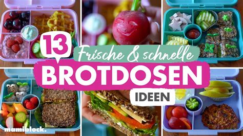 13 frische Brotdosen für den Sommer leckere Resteverwertung