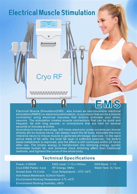 2023 Cryofrequency Slimming Machine Cryo Rf Cooling Therapy Radio