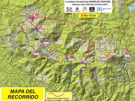 Carrera Trail Sierra De Tentud A Recorrido