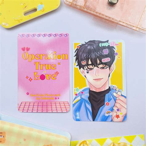 Jual Webtoon Operation True Love Photocard Deco By Onintwin Keychain