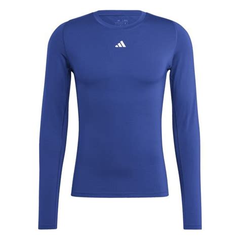 Adidas Baselayer Techfit Blau Weiß Unisportstore De