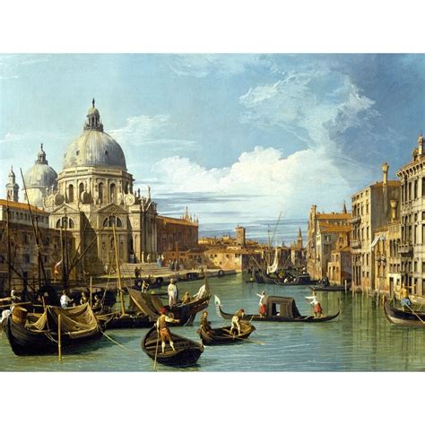 Leinwandbilder Canaletto Der Eingang Zum Canal Grande Venedig