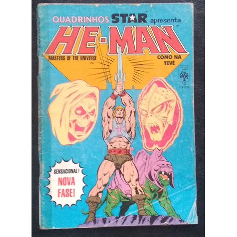 Gibi HQ He Man 13 Masters Of The Universe Editora Abril Janeiro De