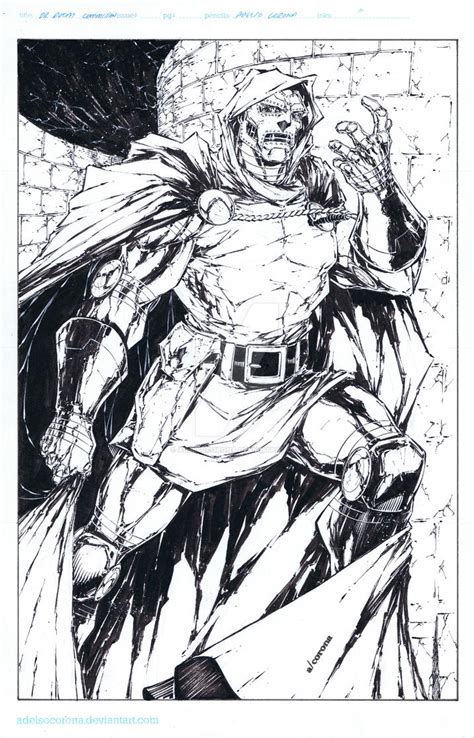 Doctor Doom Commission By Adelsocorona On Deviantart