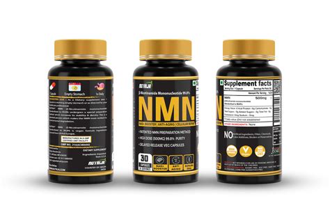 Nutrija Nmn Nicotinamide Mononucleotide Mg Supplement