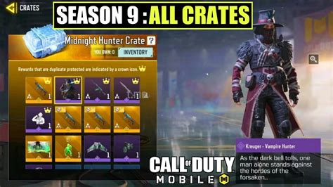 NEW Codm All Crates Season 9 Zombies Are Back YouTube