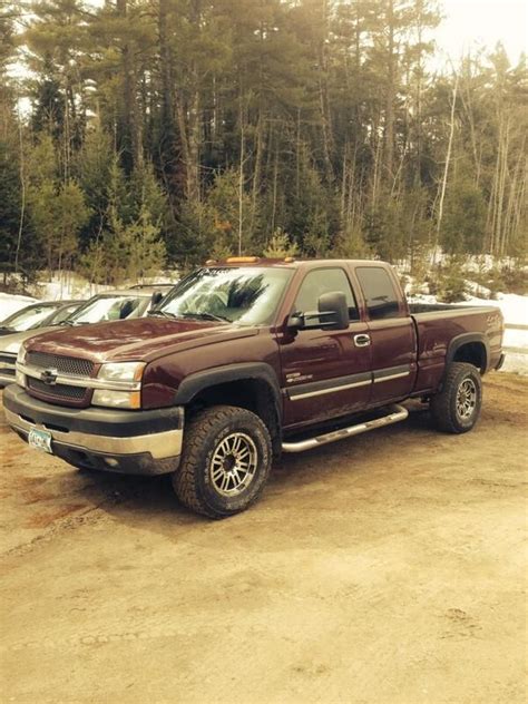 Lifted Brown Silverado Truck Chevy Trucks Silverado Duramax Chevrolet